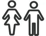 職場の男女比率