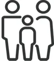 子育て世代率